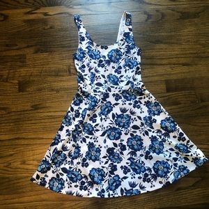 H&M Blue floral dress!